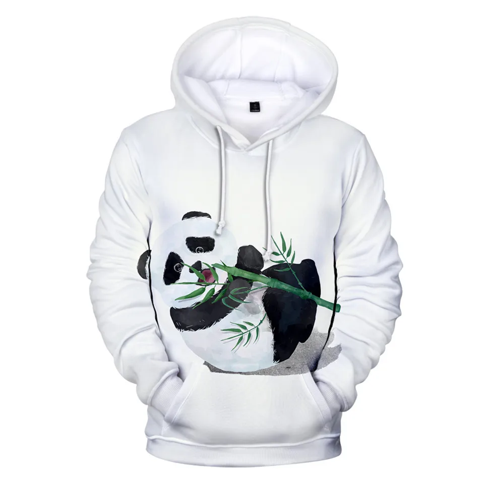 Funny Anime Panda 3D Printing Hoodies Fashion Women Men Autumn Winter Sweatshirt Girls Pullover Jacket Cosplay Costume