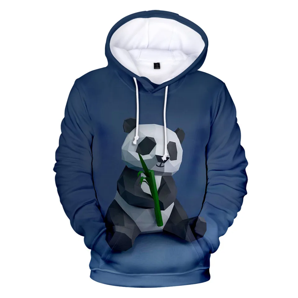 Funny Anime Panda 3D Printing Hoodies Fashion Women Men Autumn Winter Sweatshirt Girls Pullover Jacket Cosplay Costume