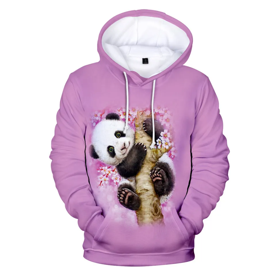 Funny Anime Panda 3D Printing Hoodies Fashion Women Men Autumn Winter Sweatshirt Girls Pullover Jacket Cosplay Costume