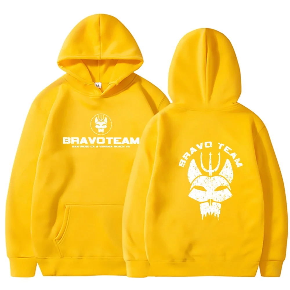 Naval Seals Bravo Team Hoodie Funny Sweatshirt Men Hoodies Pullover Hip Hop Streetwear