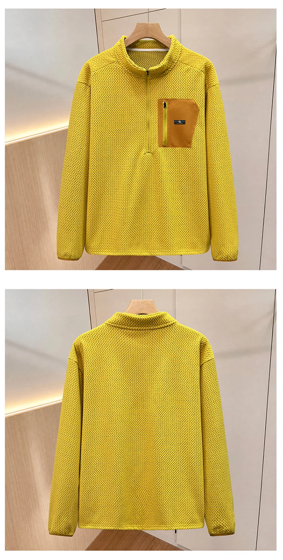 10XL Plus Size Sweatshirts Men Autumn Winter Fleece Sweatshirt Half Zipper Male Fashion Casual Pullover Big Size 10XL