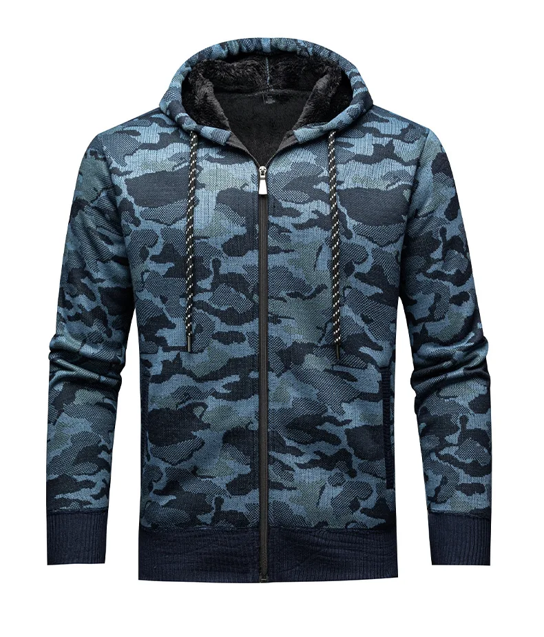 Mens-Camouflage-Zip-Up-Hoodie-Fleece-Sweatshirt-Warm-Casual-Slim-Fit-Hooded-Jacket-Autumn-Winter-Streetwear