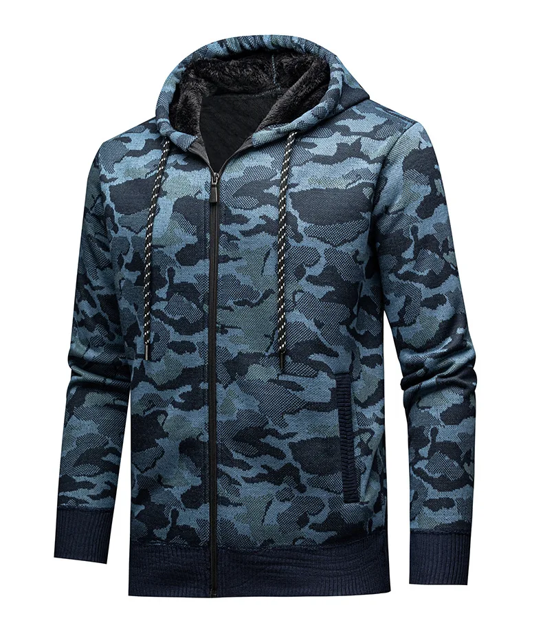 Mens-Camouflage-Zip-Up-Hoodie-Fleece-Sweatshirt-Warm-Casual-Slim-Fit-Hooded-Jacket-Autumn-Winter-Streetwear