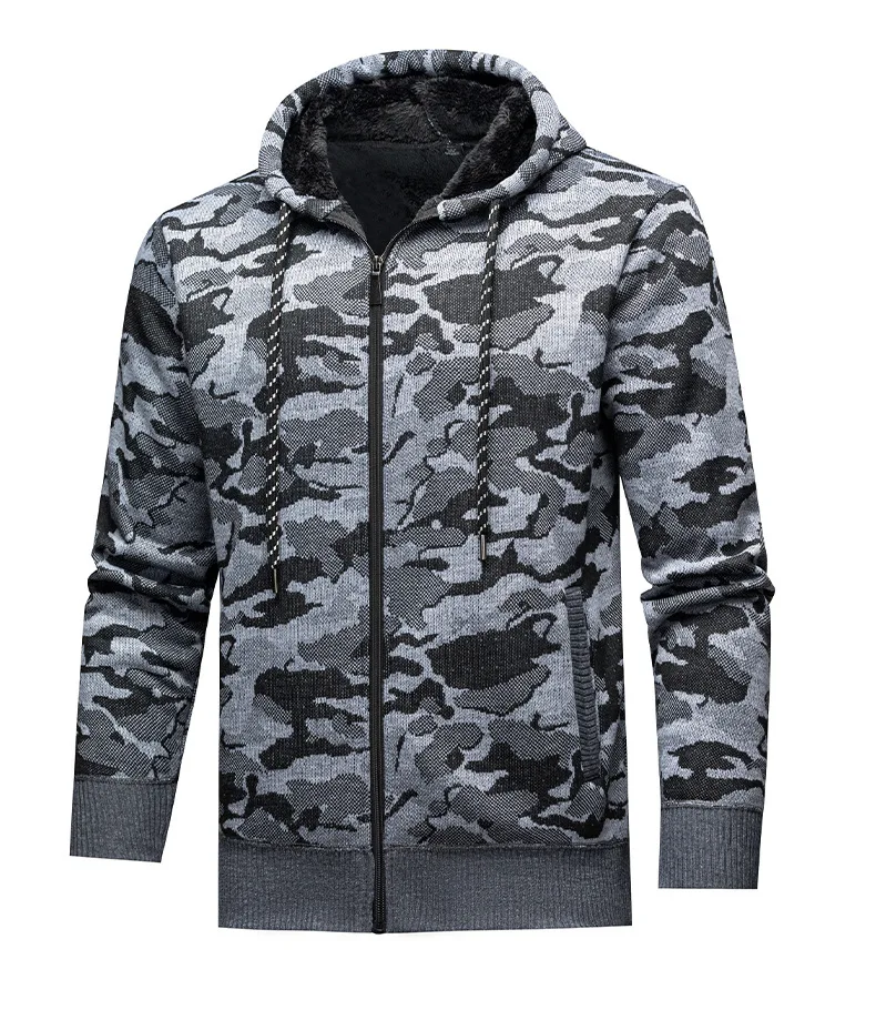 Mens-Camouflage-Zip-Up-Hoodie-Fleece-Sweatshirt-Warm-Casual-Slim-Fit-Hooded-Jacket-Autumn-Winter-Streetwear