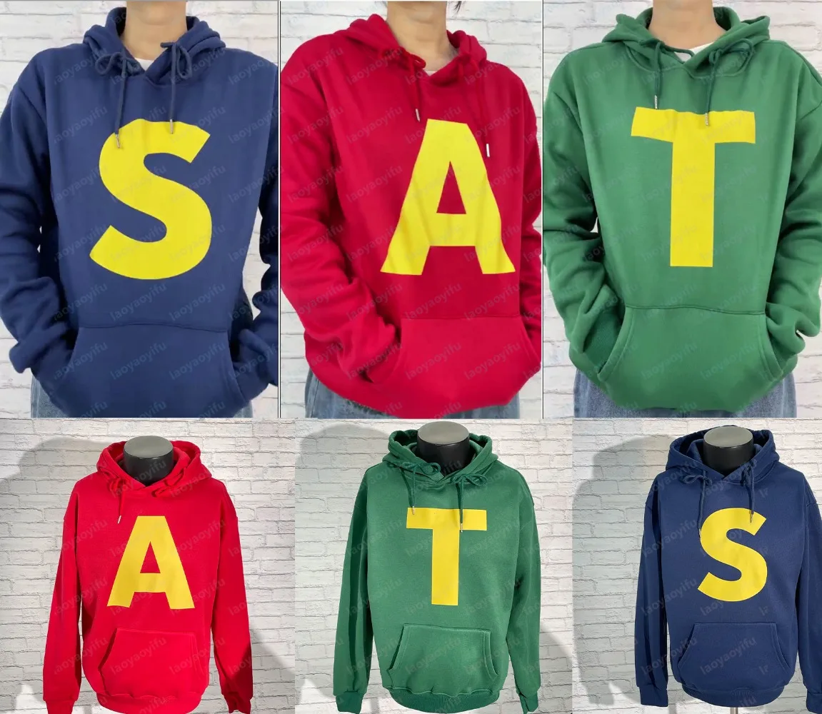 Women Hoodie Alvin and The Chipmunks 2025 Fashion Casual Sportswear Hoody Alvin Chipmunk Halloween Costume Women's Pullover Tops