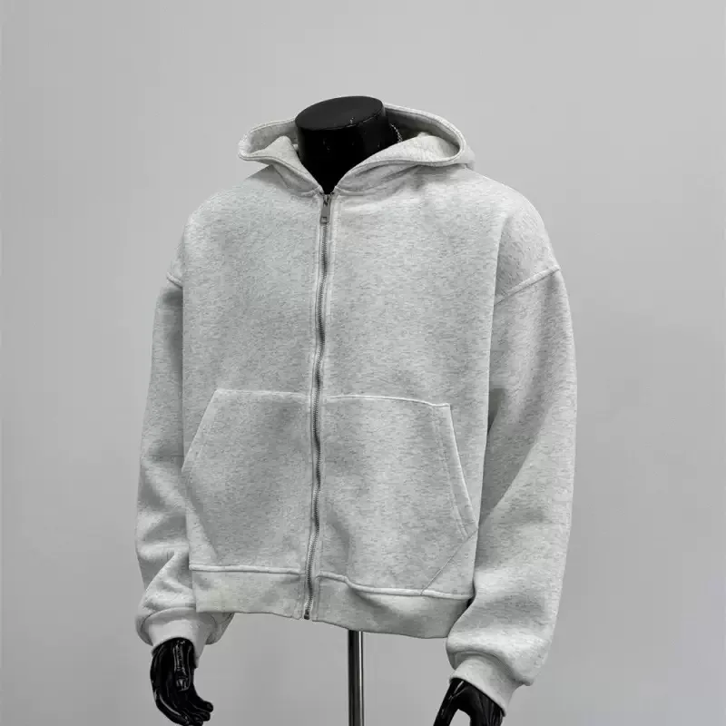 Men's American Style Backpack Hoodie,2025New Zip-Up Streetwear Coat,Spring Autumn Trendy Sweatshirt Jacket with Versatile Design