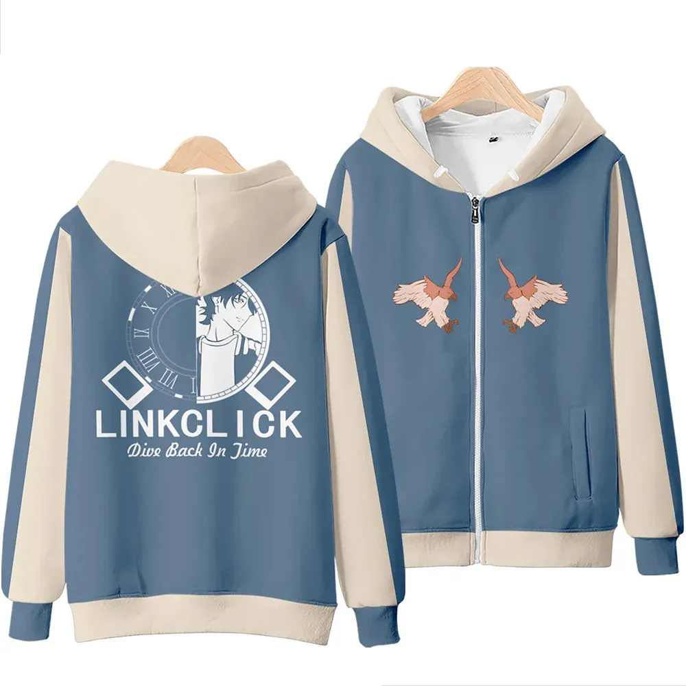 4 To 14 Years Kids Hoodies Time Agent Anime Shiguang Daili Ren Lu Guang Cheng Xiaoshi Cosplay Sweatshirt Children Clothes