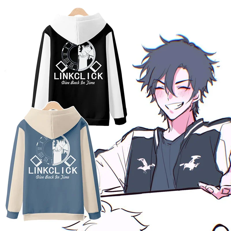 4 To 14 Years Kids Hoodies Time Agent Anime Shiguang Daili Ren Lu Guang Cheng Xiaoshi Cosplay Sweatshirt Children Clothes