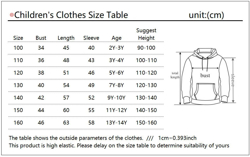 4 To 14 Years Kids Hoodies Time Agent Anime Shiguang Daili Ren Lu Guang Cheng Xiaoshi Cosplay Sweatshirt Children Clothes