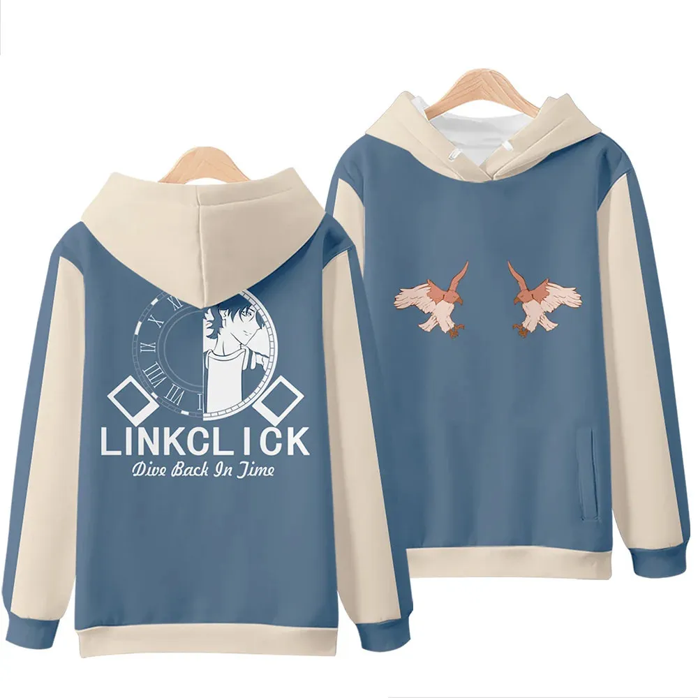 4 To 14 Years Kids Hoodies Time Agent Anime Shiguang Daili Ren Lu Guang Cheng Xiaoshi Cosplay Sweatshirt Children Clothes