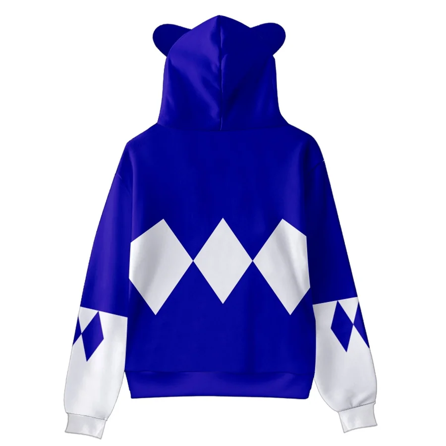 3 To 14 Years Kids Hoodies Mighty Morphin Clothing Boys Girls 3d Digital Printing Hoodie Cartoon Sweatshirt Children Clothes