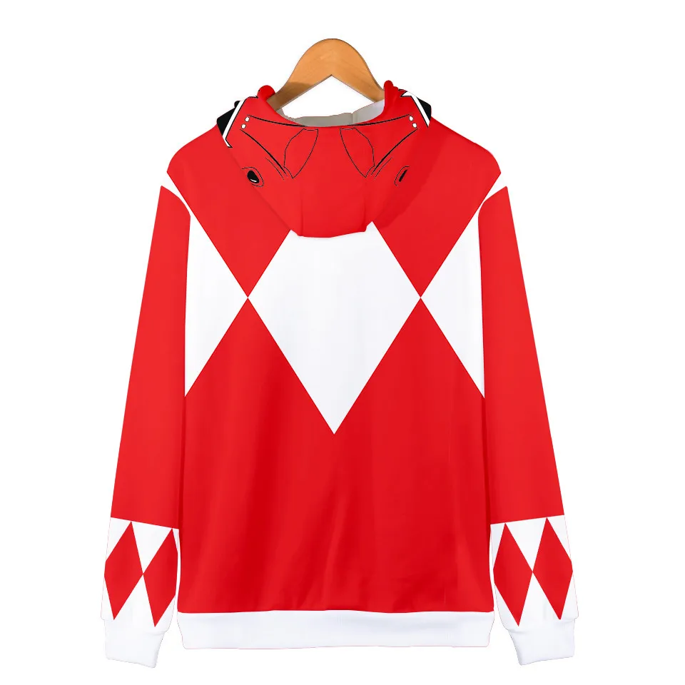 3 To 14 Years Kids Hoodies Mighty Morphin Clothing Boys Girls 3d Digital Printing Hoodie Cartoon Sweatshirt Children Clothes