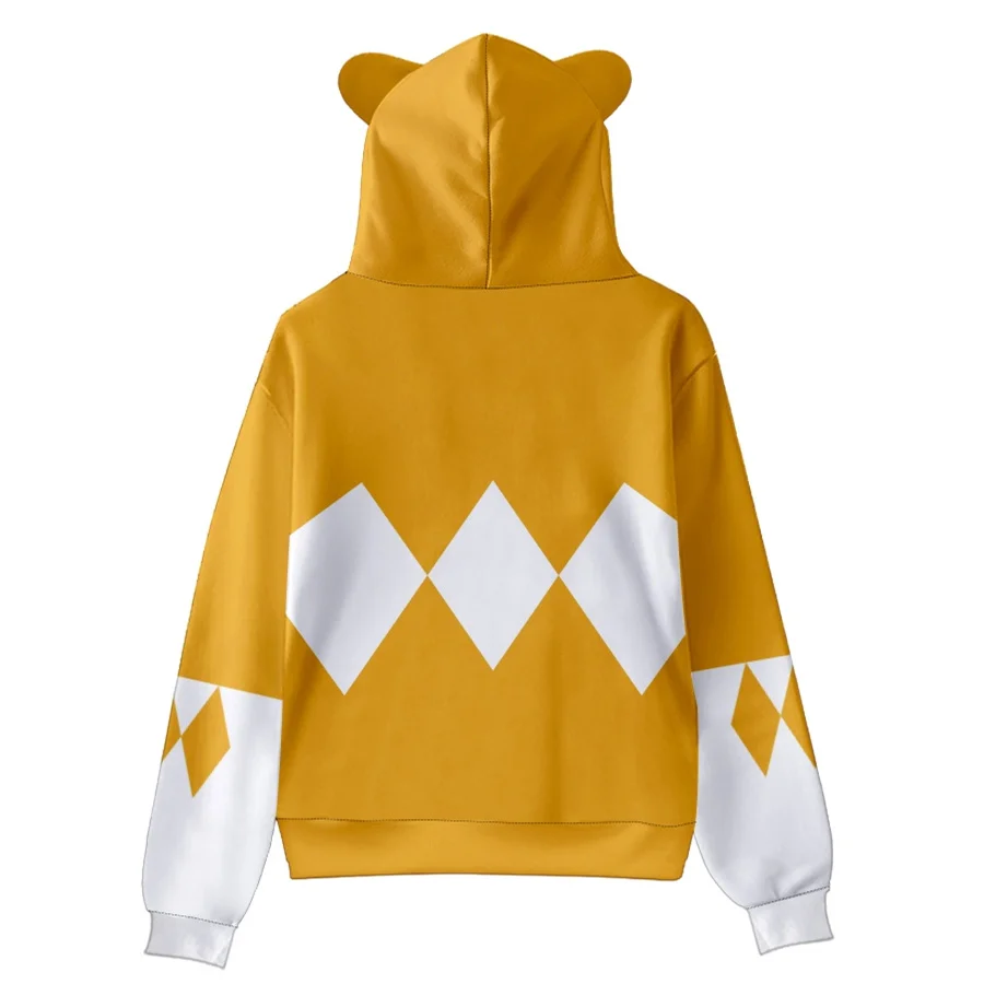 3 To 14 Years Kids Hoodies Mighty Morphin Clothing Boys Girls 3d Digital Printing Hoodie Cartoon Sweatshirt Children Clothes