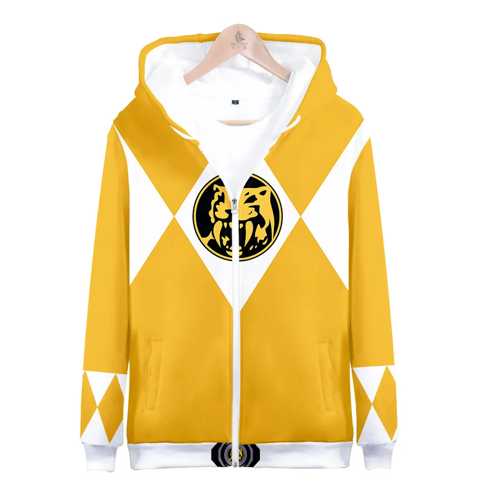 3 To 14 Years Kids Hoodies Mighty Morphin Clothing Boys Girls 3d Digital Printing Hoodie Cartoon Sweatshirt Children Clothes