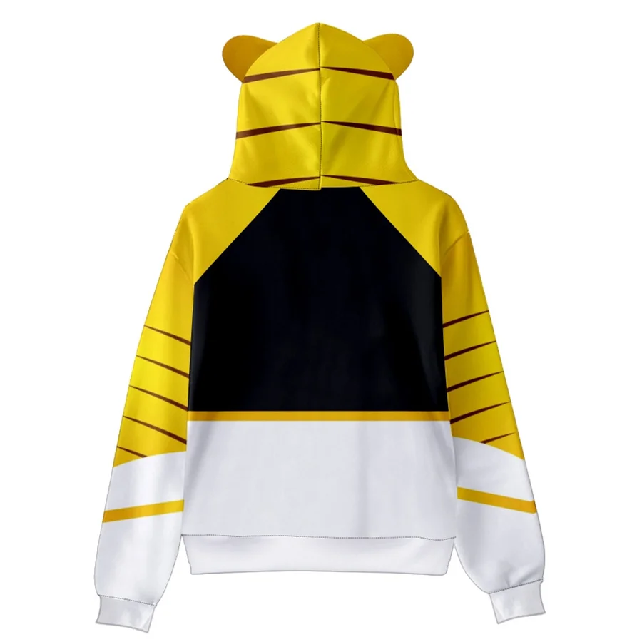 3 To 14 Years Kids Hoodies Mighty Morphin Clothing Boys Girls 3d Digital Printing Hoodie Cartoon Sweatshirt Children Clothes