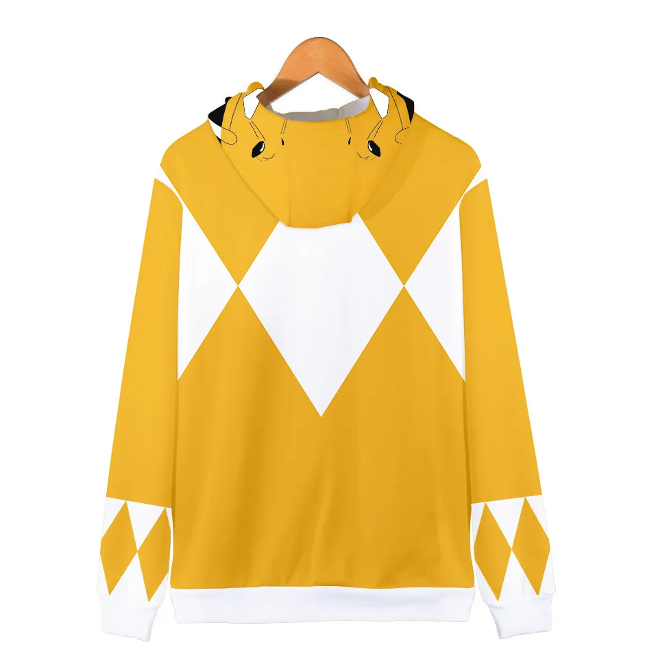 3 To 14 Years Kids Hoodies Mighty Morphin Clothing Boys Girls 3d Digital Printing Hoodie Cartoon Sweatshirt Children Clothes