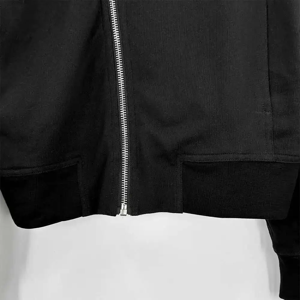 PFNW Darkwear High Quality Minimalist Outerwear Slant Zipper Turtleneck Cardigan Sweatshirt Jacket Men 2026 Spring New 28W5603
