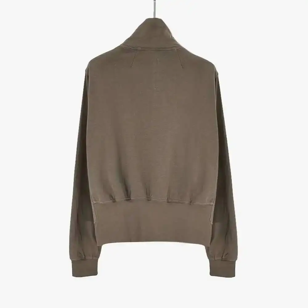 PFNW Darkwear High Quality Minimalist Outerwear Slant Zipper Turtleneck Cardigan Sweatshirt Jacket Men 2026 Spring New 28W5603