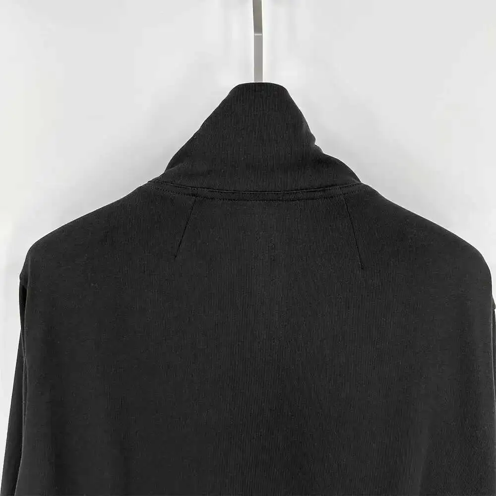 PFNW Darkwear High Quality Minimalist Outerwear Slant Zipper Turtleneck Cardigan Sweatshirt Jacket Men 2026 Spring New 28W5603