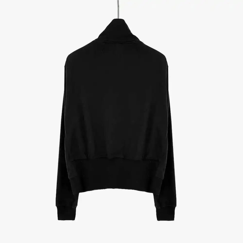 PFNW Darkwear High Quality Minimalist Outerwear Slant Zipper Turtleneck Cardigan Sweatshirt Jacket Men 2026 Spring New 28W5603