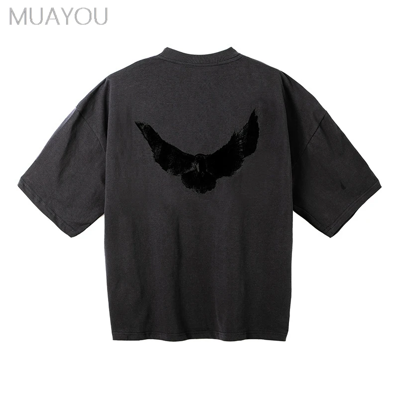 Dove Print Kanye Hoodie Men Women Streetwear 1:1 Sweatshirt High Quality Loose Double-Layer Heavy Fabric Pullover Ovesize hoodes