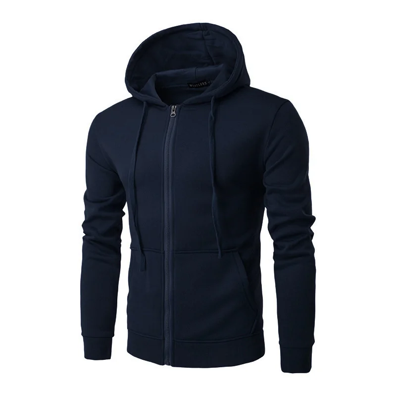 spring autumn Men Sweatshirts Long Sleeve Hoodie Zipper cardigan Male/woman Hoodies Sweatshirt Slim Fit Hoodie Male Clothing