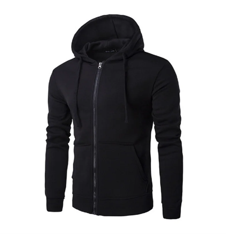spring autumn Men Sweatshirts Long Sleeve Hoodie Zipper cardigan Male/woman Hoodies Sweatshirt Slim Fit Hoodie Male Clothing
