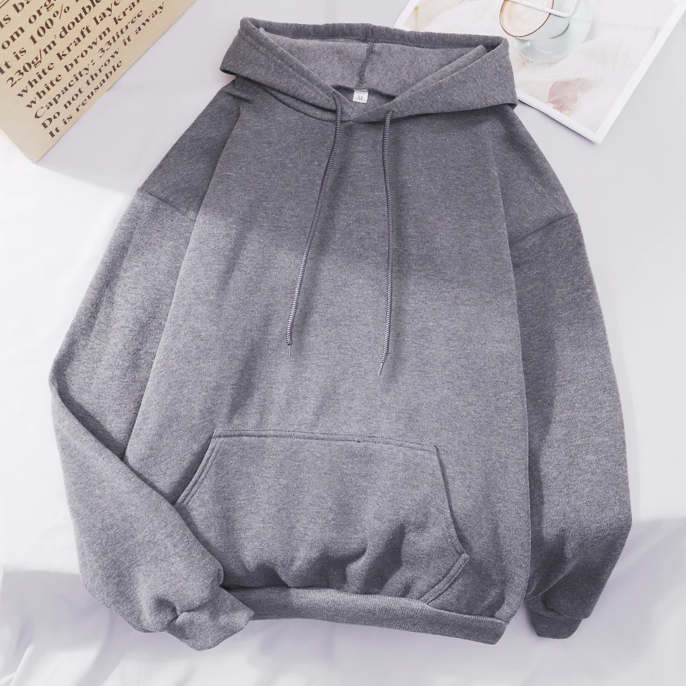 Fashion Men Women Hoodie Casual Hoodies Pullovers Sweatshirts Couple Tops Solid Color Hooded Spring Autumn Warm Fleece Hoody