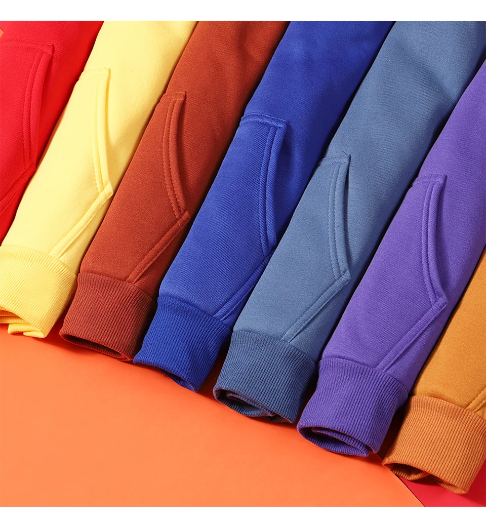 Fashion Men Women Hoodie Casual Hoodies Pullovers Sweatshirts Couple Tops Solid Color Hooded Spring Autumn Warm Fleece Hoody