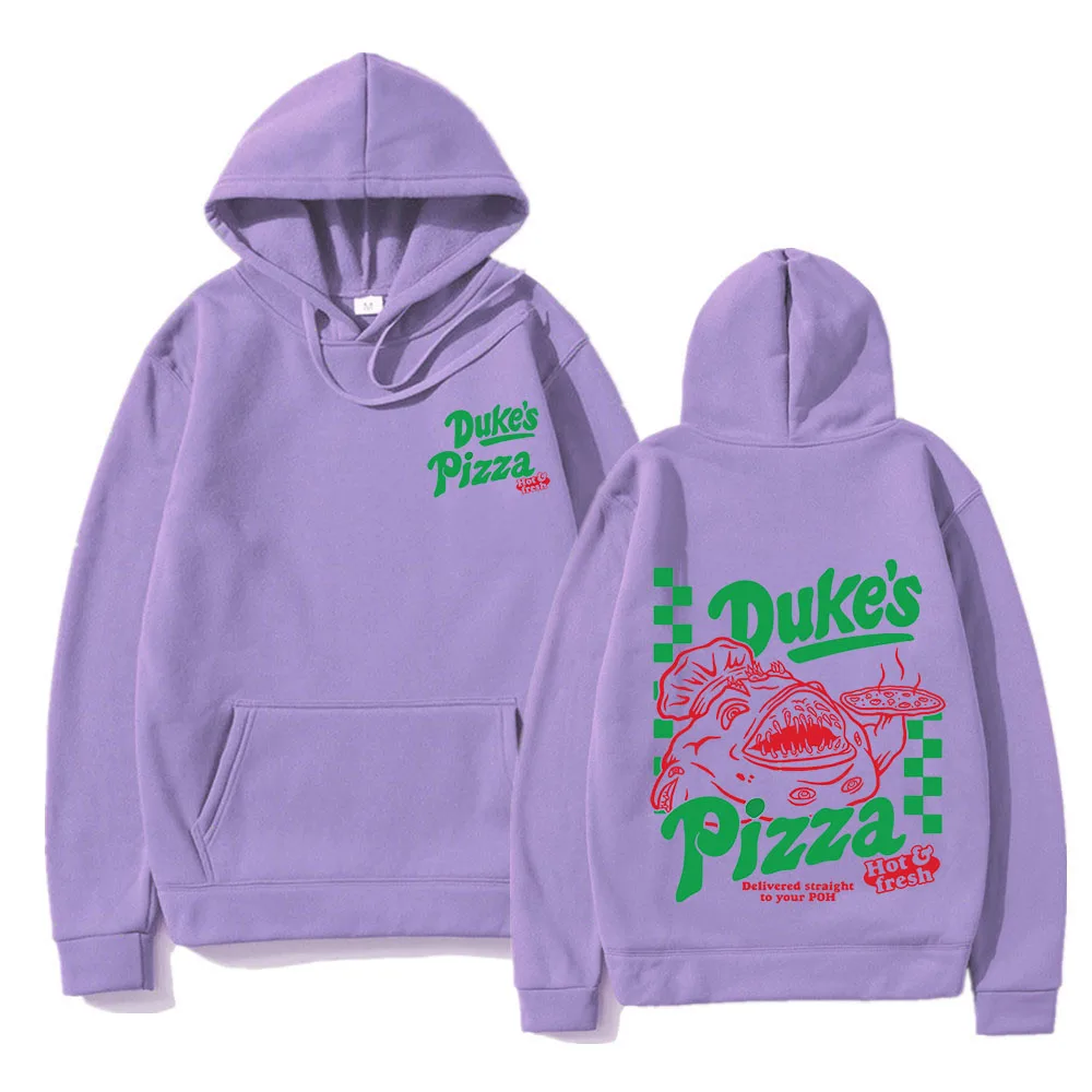 OSRS Pizza Old School RuneScape Crewneck Hoodies Long Sleeve Loose Female Pullovers Unisex Streetwear Game Graphic Sweatshirt