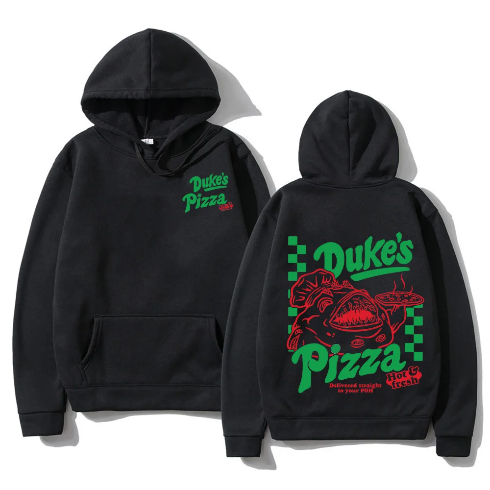 OSRS Pizza Old School RuneScape Crewneck Hoodies Long Sleeve Loose Female Pullovers Unisex Streetwear Game Graphic Sweatshirt