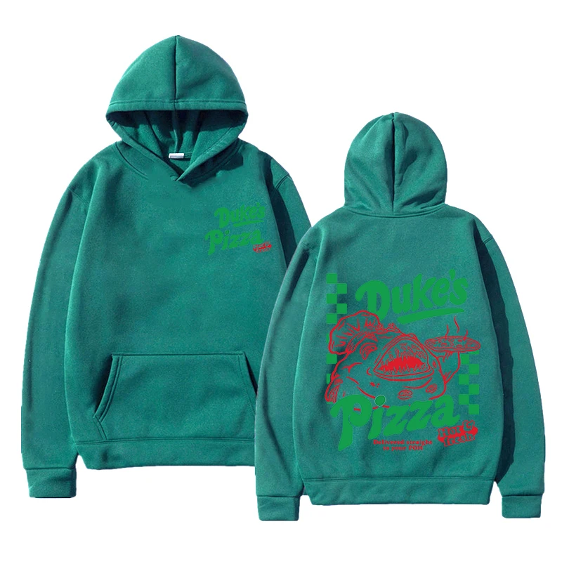 OSRS Pizza Old School RuneScape Crewneck Hoodies Long Sleeve Loose Female Pullovers Unisex Streetwear Game Graphic Sweatshirt