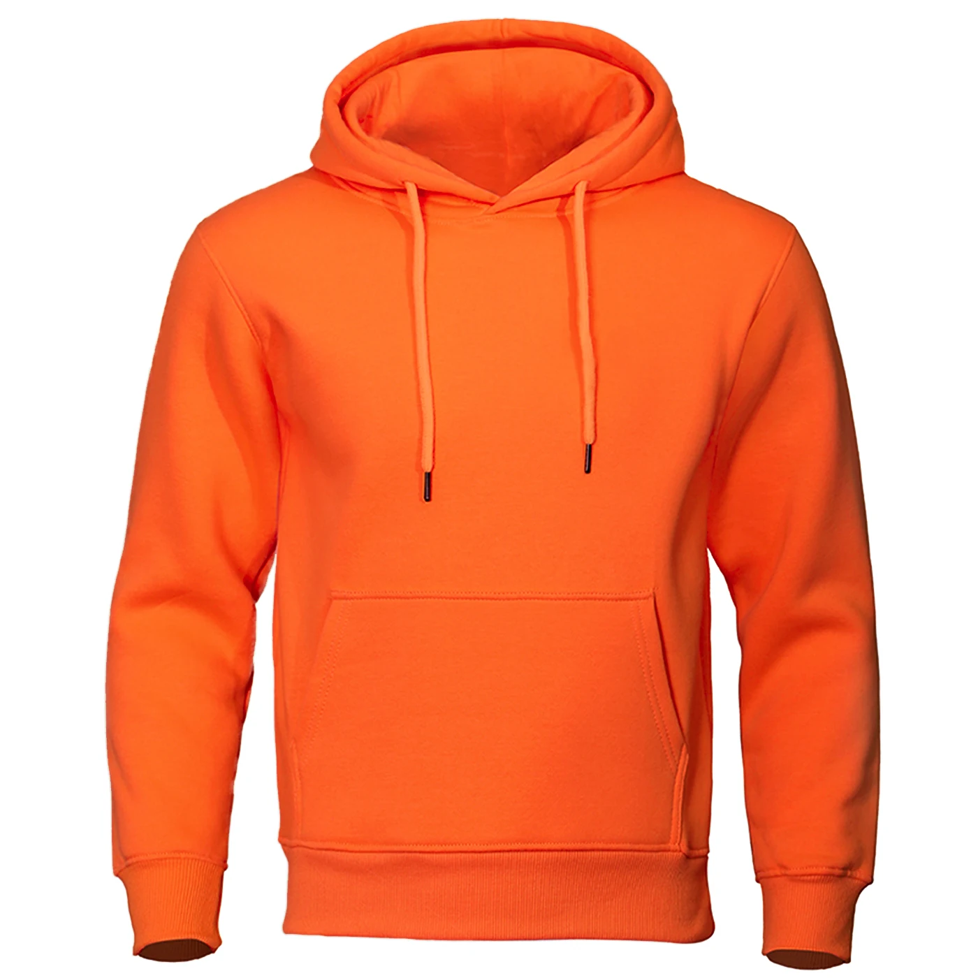 Spring Autumn Solid Color Hoodies Men Fashion Streetwear Sweatshirts Male Casual Men's Loose Sports Pullover Hooded Hoodies Man