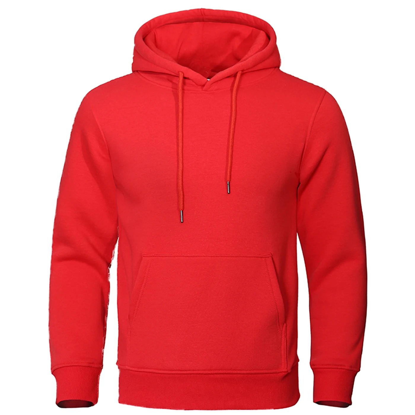 Spring Autumn Solid Color Hoodies Men Fashion Streetwear Sweatshirts Male Casual Men's Loose Sports Pullover Hooded Hoodies Man