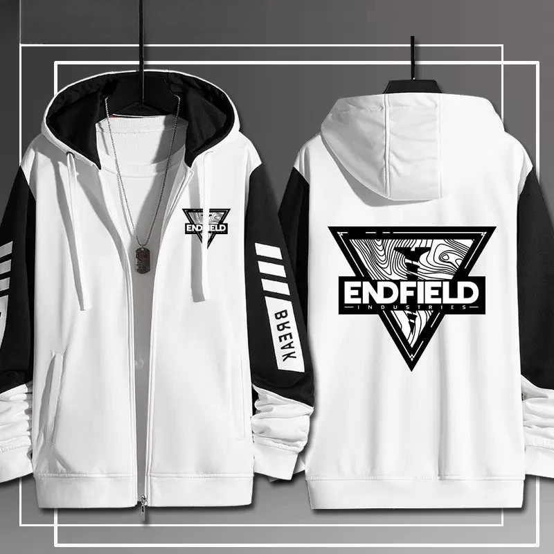 Game Arknights Endfield 3D Print Zip Up Women/Men Hoodie Sweatshirt Streetwear Hip Hop Cosplay Zipper Hooded Jacket Outerwear