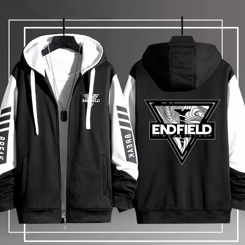 Game Arknights Endfield 3D Print Zip Up Women/Men Hoodie Sweatshirt Streetwear Hip Hop Cosplay Zipper Hooded Jacket Outerwear