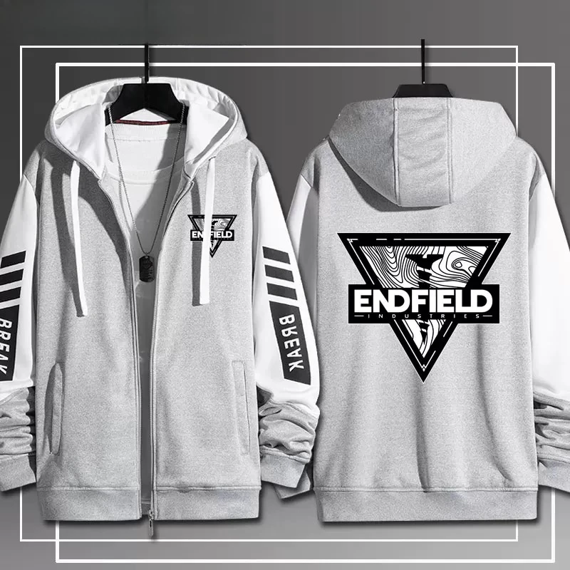 Game Arknights Endfield 3D Print Zip Up Women/Men Hoodie Sweatshirt Streetwear Hip Hop Cosplay Zipper Hooded Jacket Outerwear