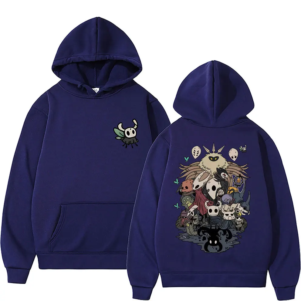 Game Hollow Knight Graphic Hoodie Men Women Fashion Vintage Oversized Streetwear Unisex Premium Fleece Cotton Pullover Hoodies