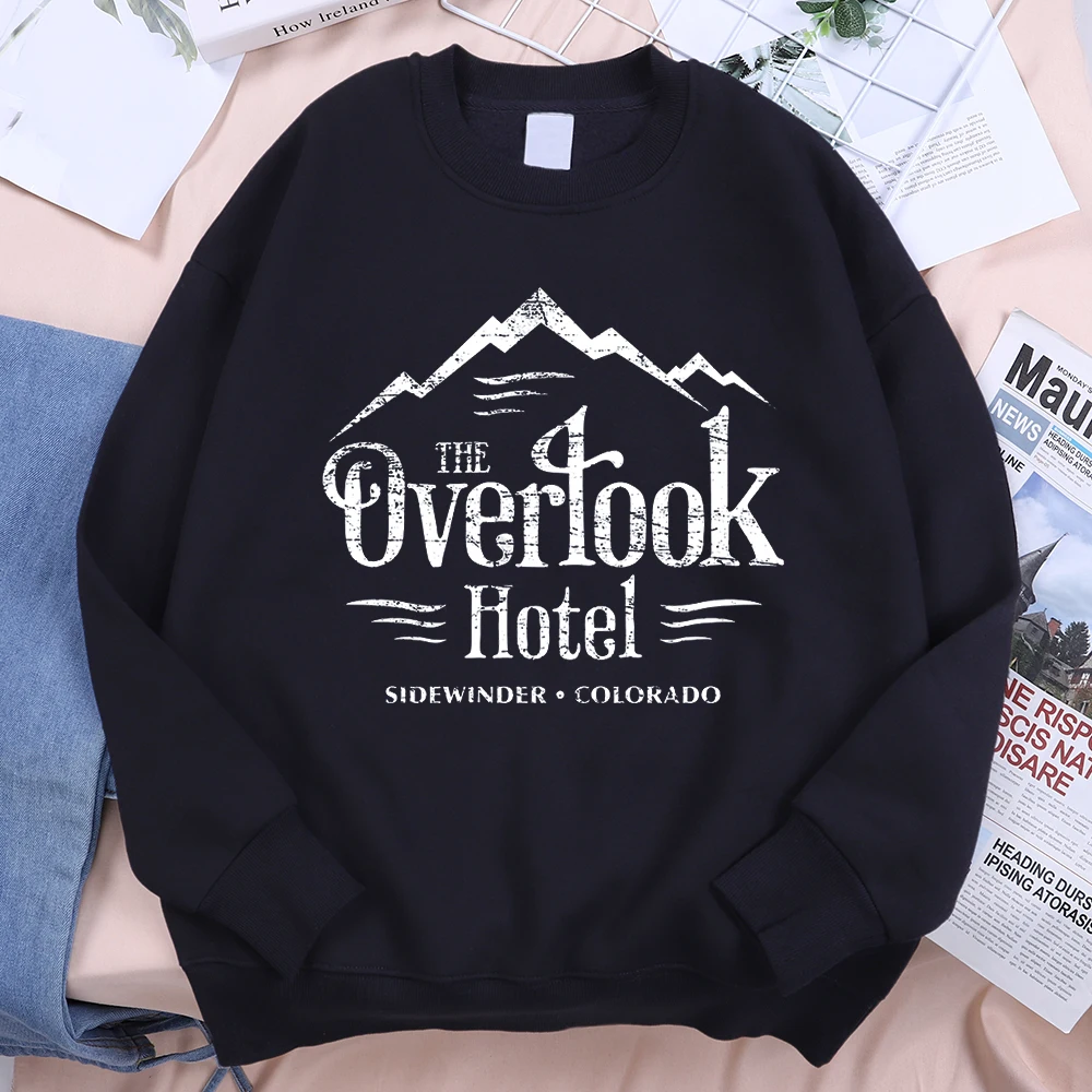 The Overlook Hotel The Shining Hoodies Man Crewneck Cartoon Sweatshirt Fleece Pullover Hoody Hip Hop Warm Fashion Hoodie Couple