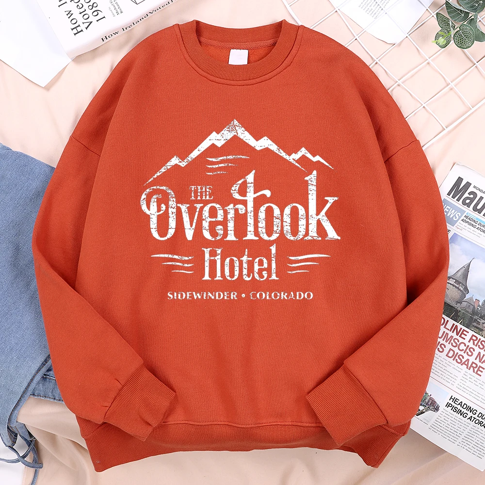 The Overlook Hotel The Shining Hoodies Man Crewneck Cartoon Sweatshirt Fleece Pullover Hoody Hip Hop Warm Fashion Hoodie Couple