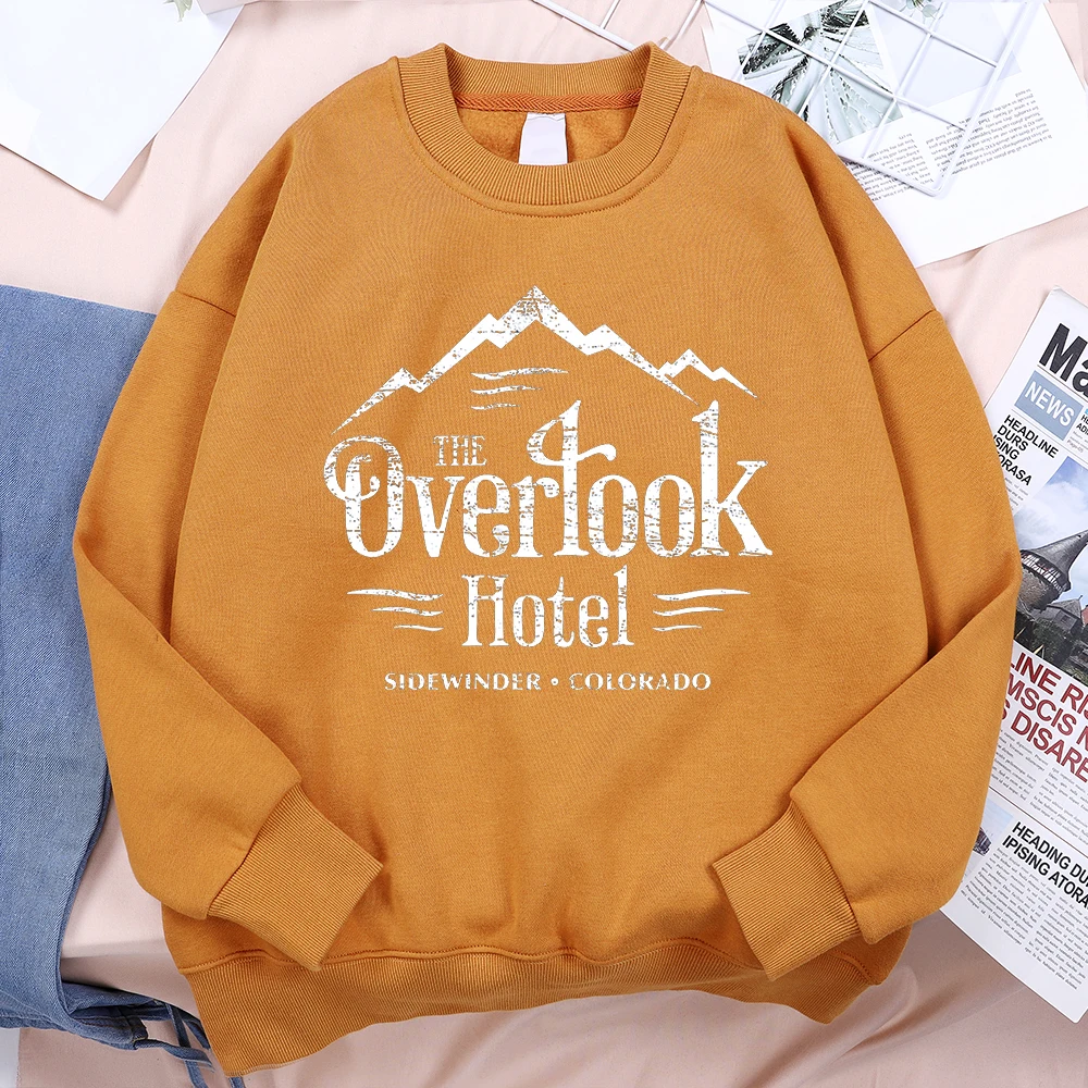 The Overlook Hotel The Shining Hoodies Man Crewneck Cartoon Sweatshirt Fleece Pullover Hoody Hip Hop Warm Fashion Hoodie Couple