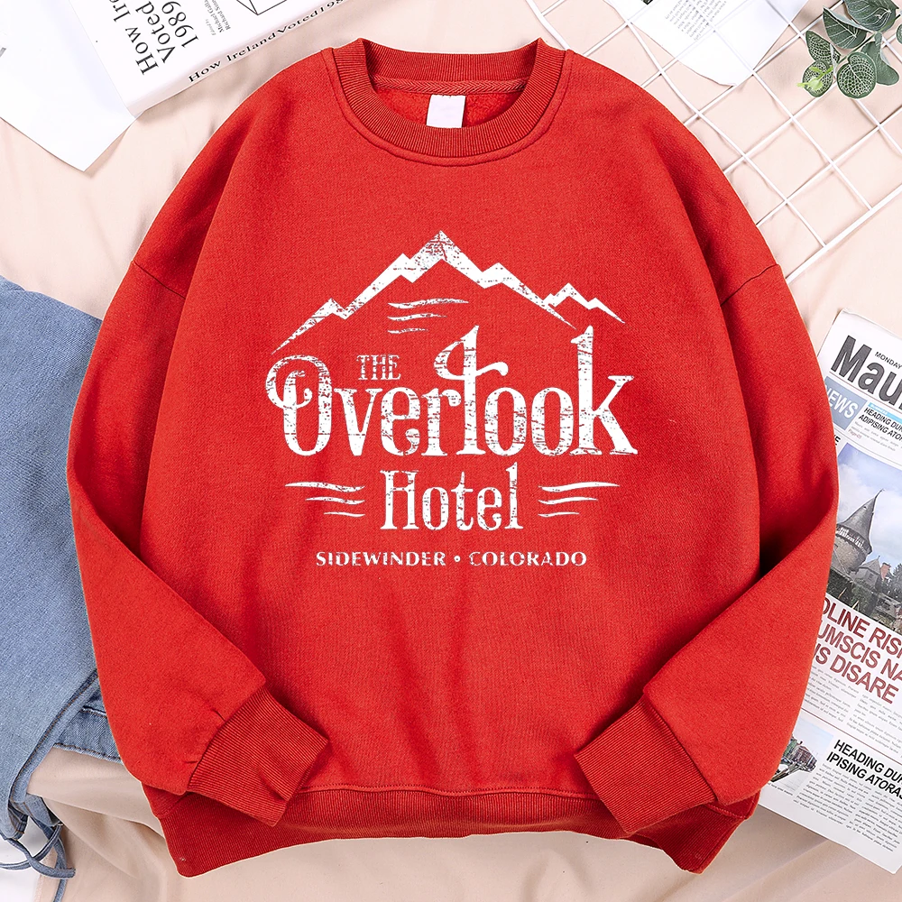 The Overlook Hotel The Shining Hoodies Man Crewneck Cartoon Sweatshirt Fleece Pullover Hoody Hip Hop Warm Fashion Hoodie Couple