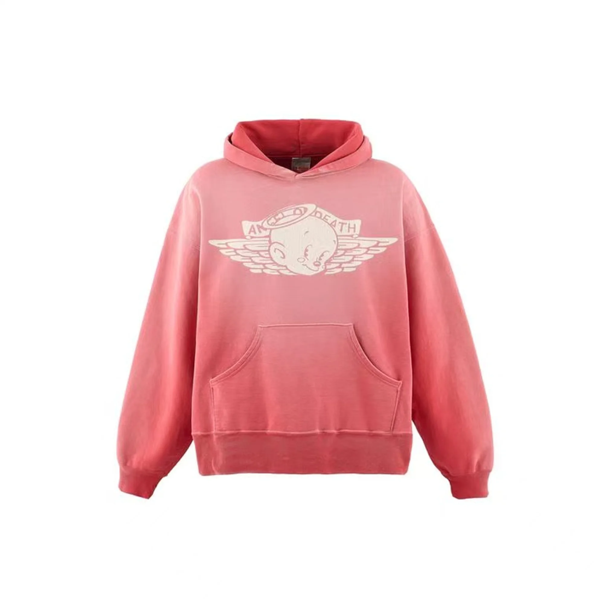 26SS SAINT OF MICHAEL Mxxxxxx BABY MICHAEL HOODIE Printed Distressed Long Sleeve Hooded Sweatshirt Cotton Hoodies For Men