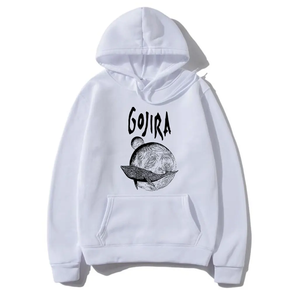 French Metal Band Gojira From Mars To Sirius Album Cover Hoodie Men Women Vintage Rock Oversized Pullover Mens Casual Hoodies