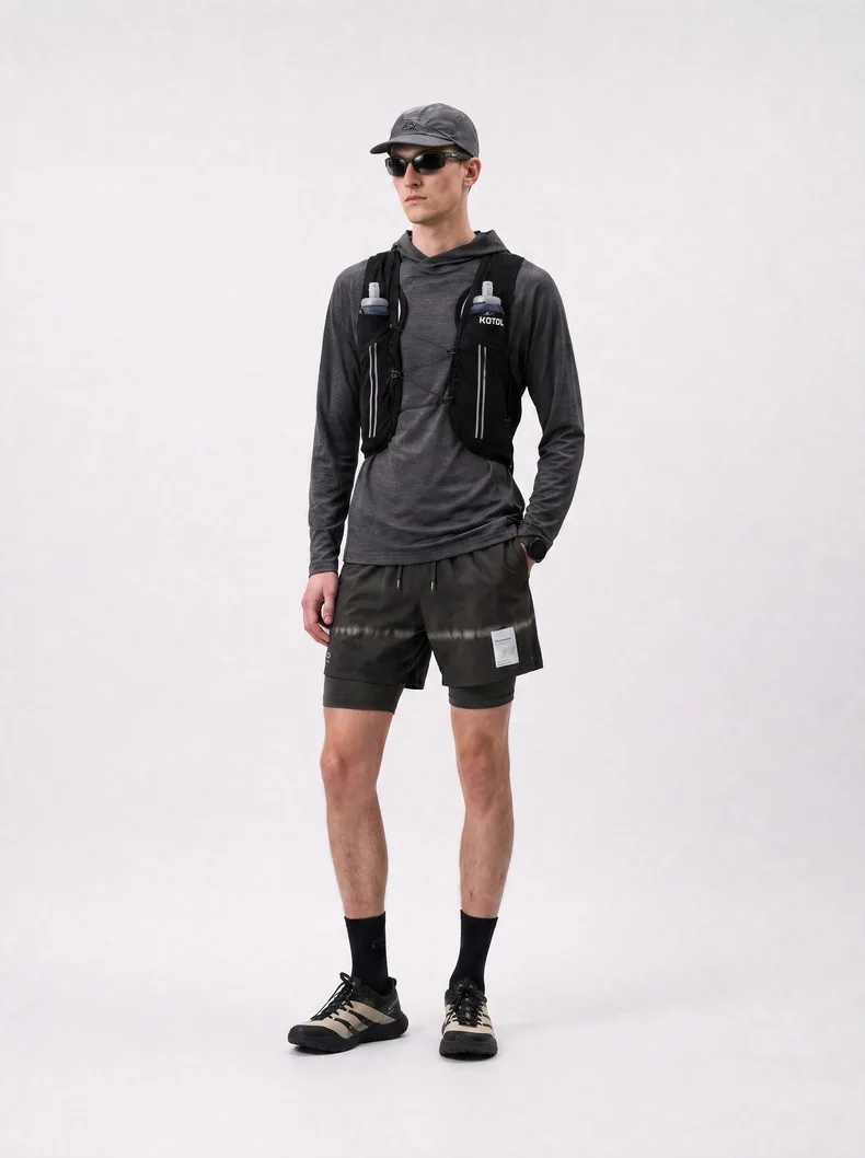 Lightweight Hoodie Men Women Outdoor Running Loose Casual Quick Dry Sport Long Sleeve Hooded Sweatshirts T-shirt Track T Shirt