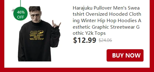 Harajuku Oversized Streetwear Pullover Men Hoodies Sober Graphic Print Hooded Sweatshirt Hip Hop Aesthetic Tops Goth Y2k Clothes