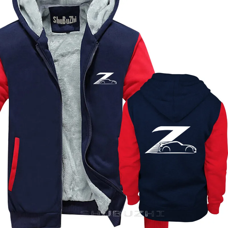 Japanese Classic Legend Car 370Z Custom black hoody cotton winter autumn New thick jacket For Men shubuzhi hoodies sbz5557