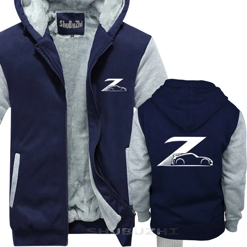 Japanese Classic Legend Car 370Z Custom black hoody cotton winter autumn New thick jacket For Men shubuzhi hoodies sbz5557