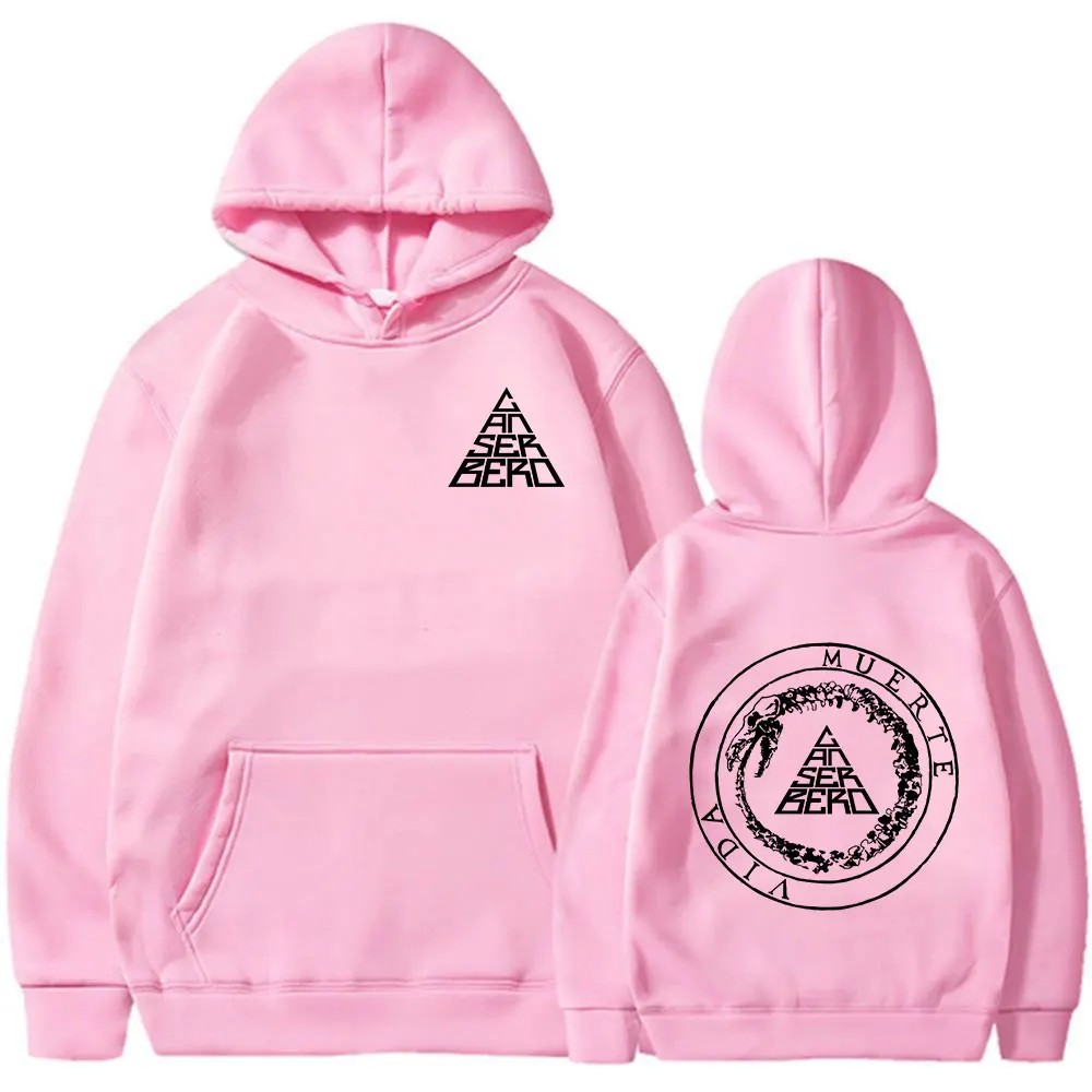 Canserbero Muerte Vida Album Hoodies Men Women Clothing Long Sleeve Hooded Sweatshirts Casual Streetwear Y2K Fashion Pullovers