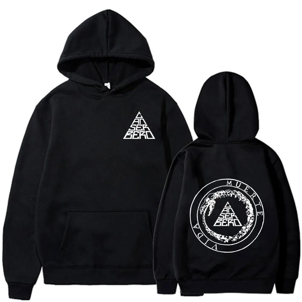 Canserbero Muerte Vida Album Hoodies Men Women Clothing Long Sleeve Hooded Sweatshirts Casual Streetwear Y2K Fashion Pullovers
